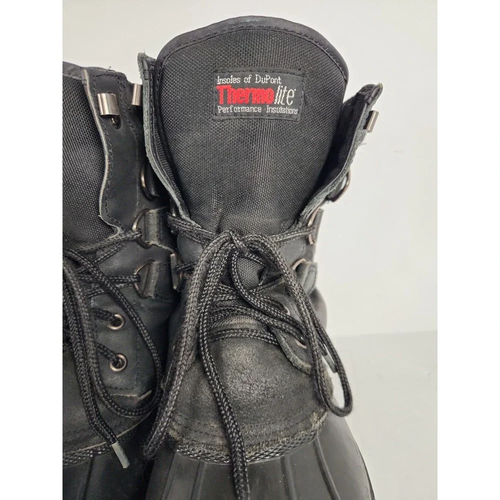 Vintage Itasca Men's Winter Snow Boots Size 11 Thinsulate Insulated Steel Shank